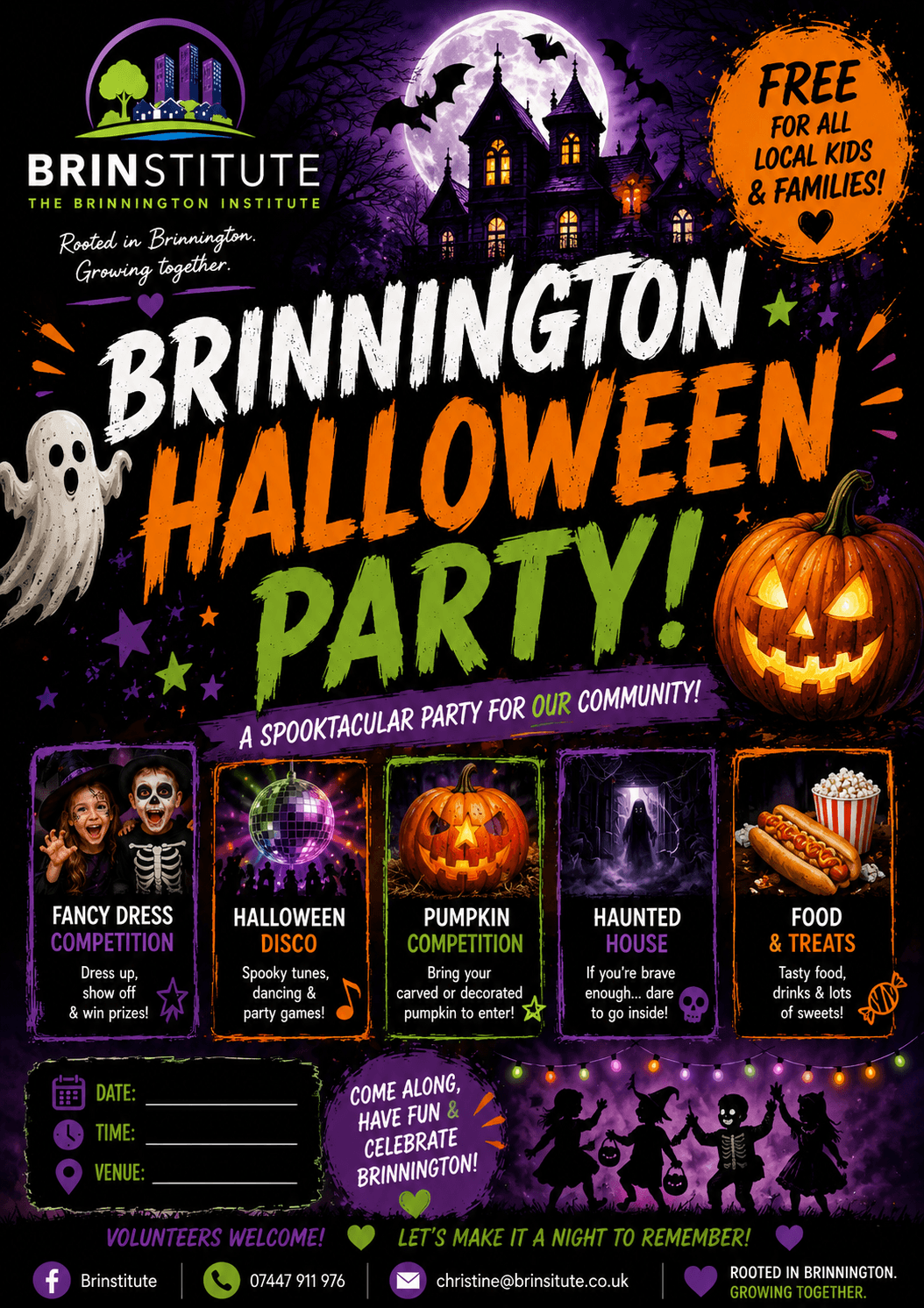 Artwork for Brinnington Halloween Party